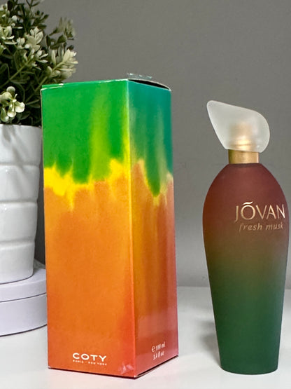 JOVAN FRESH MUSK 100ML CAJA DAÑADA