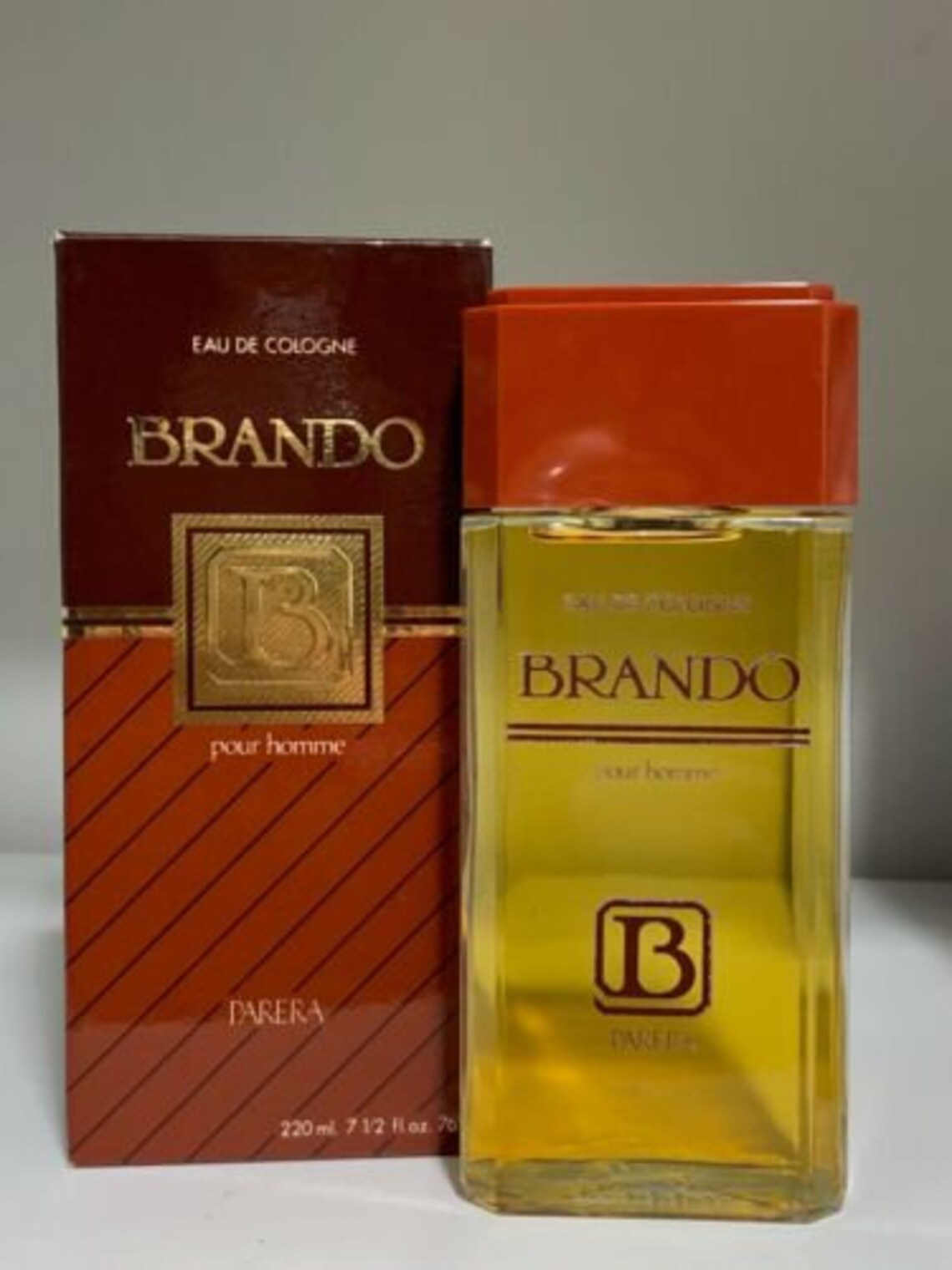 BRANDO PARERA COLOGNE 220ML for men without using damaged box