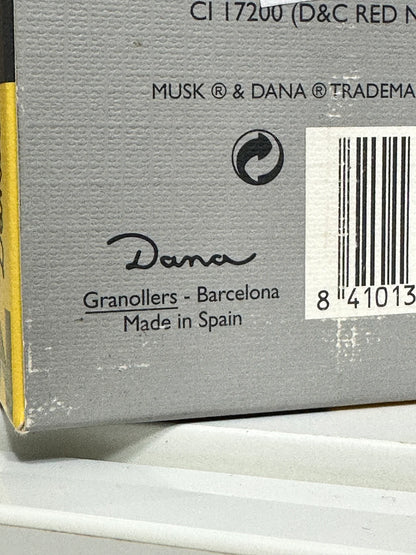 MUSK DANA Eau de Toilette 100 ml Spray, neu im Karton, wie abgebildet.