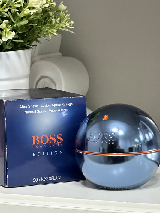 BOSS HUGO BOSS Edition Boss Emotion Edition Blue After Shave 90 ml Spray beschädigte Box