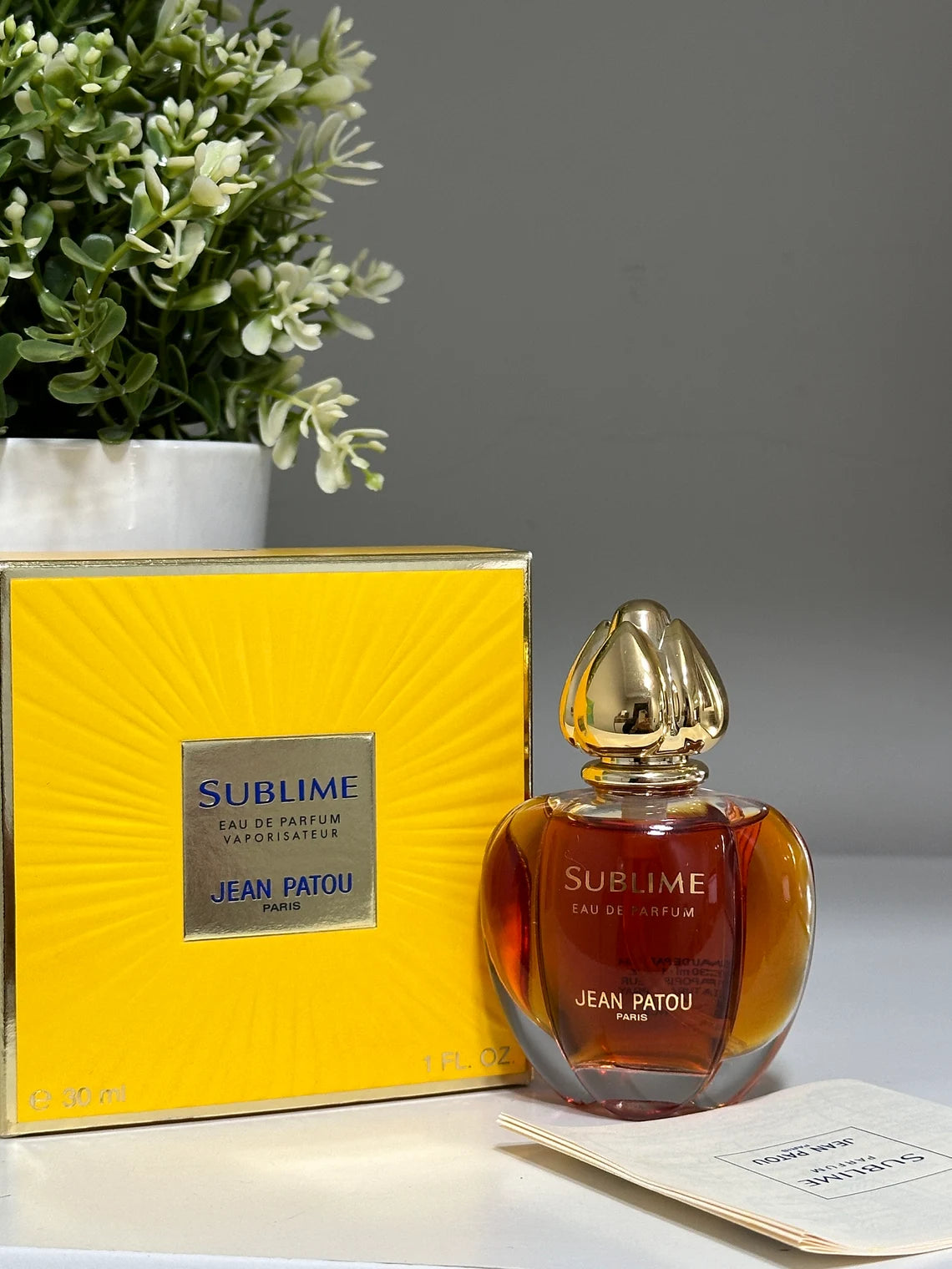 SUBLIME JEAN PATOU EAU DE PARFUM 30ML SPRAY