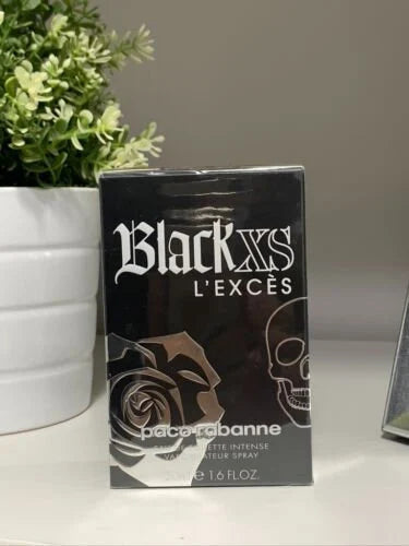 Black XS L'EXCES Paco Rabanne Edt new in box SEALED Intense 50ml